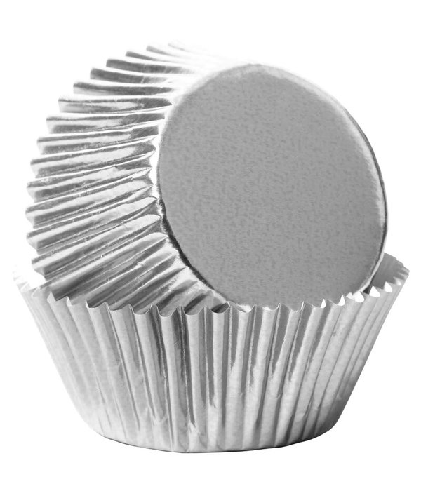 Wilton Wilton Silver Foil Cupcake Liners, 24-Count