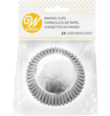 Wilton Wilton Silver Foil Cupcake Liners, 24-Count