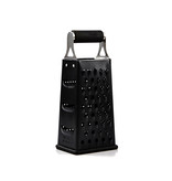 Safdie Gourmet Safdie Gourmet 4-sided stainless steel grater, black