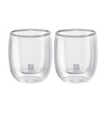 Zwilling Verres à double paroi Sorrento de Henckels, Ensemble de 2 80 ml