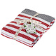 Dish towel 100% cotton, 51x71cm, set of 2, red