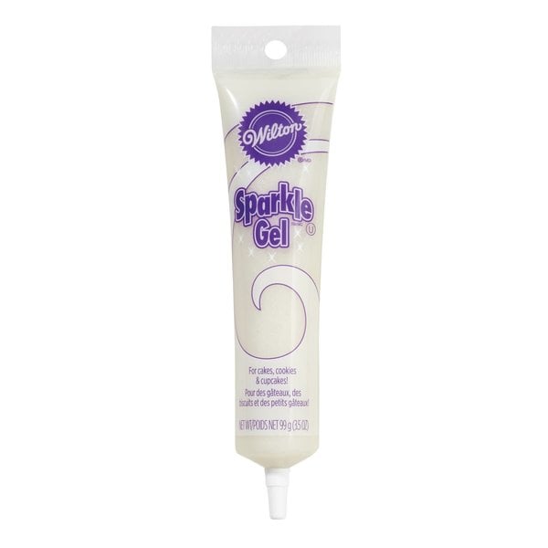 Wilton White Sparkle Gel, 3.5 oz.