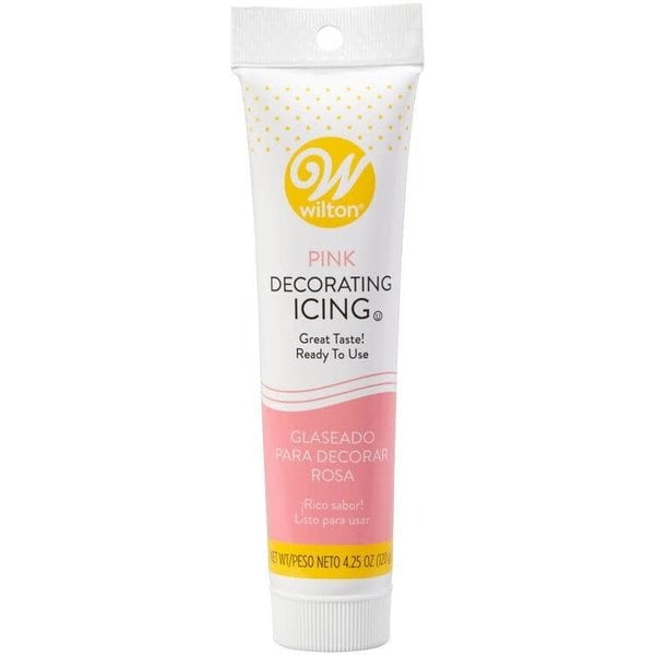 Wilton Pink Decorating Icing Tube, 4.25oz