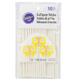 Wilton White 4-Inch Cake Pop Sticks, 50-Count