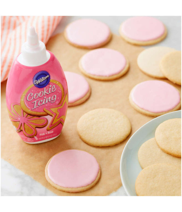 Wilton Glaçage pour décorer les biscuits Rose 9 oz de Wilton