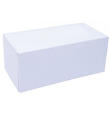 Boîte à bûche blanche 6"x6"x12" de Vincent Sélection