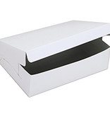 Vincent Sélection WHITE CAKE BOX - 8 X 5 1/2 X 3 1/2"