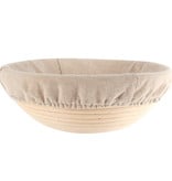 Round Banneton Bread Proofing Basket with Liner