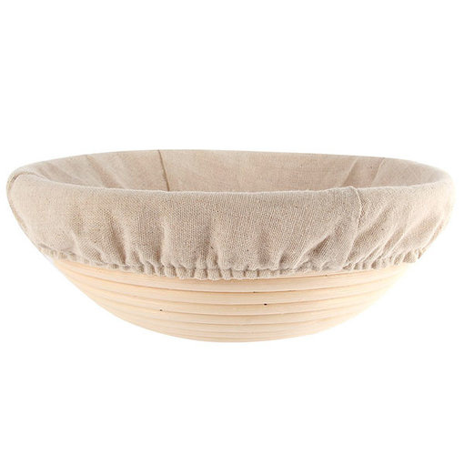 Round Banneton Bread Proofing Basket with Liner