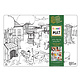 Funny Mat Farm animals Placemat