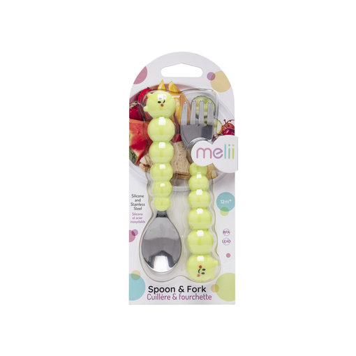 Melii Melii Caterpillar Spoon & Fork Set