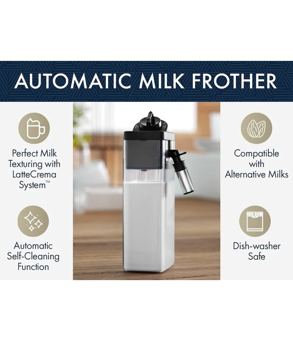 Delonghi Delonghi Dinamica with LatteCrema Automatic Coffee & Espresso Machine with Iced Coffee + Automatic Milk Frother