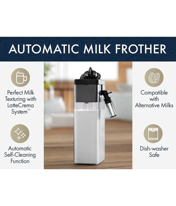 Delonghi Machine à Espresso Automatique Dinamica avec LatteCrema™ de De'Longhi
