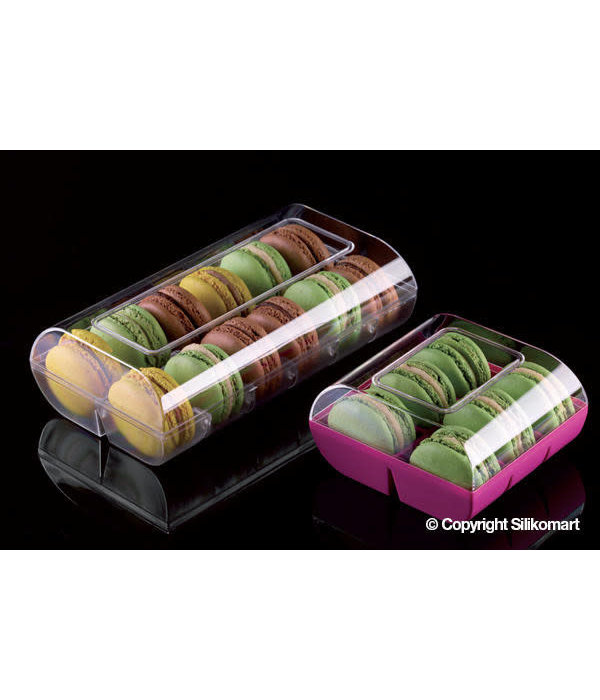 Silikomart Boîte pour 6 Macarons transparent  de Silikomart