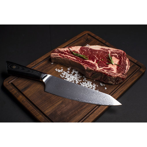 Senshi Senshi 20 cm Damascus Steel Chef Knife