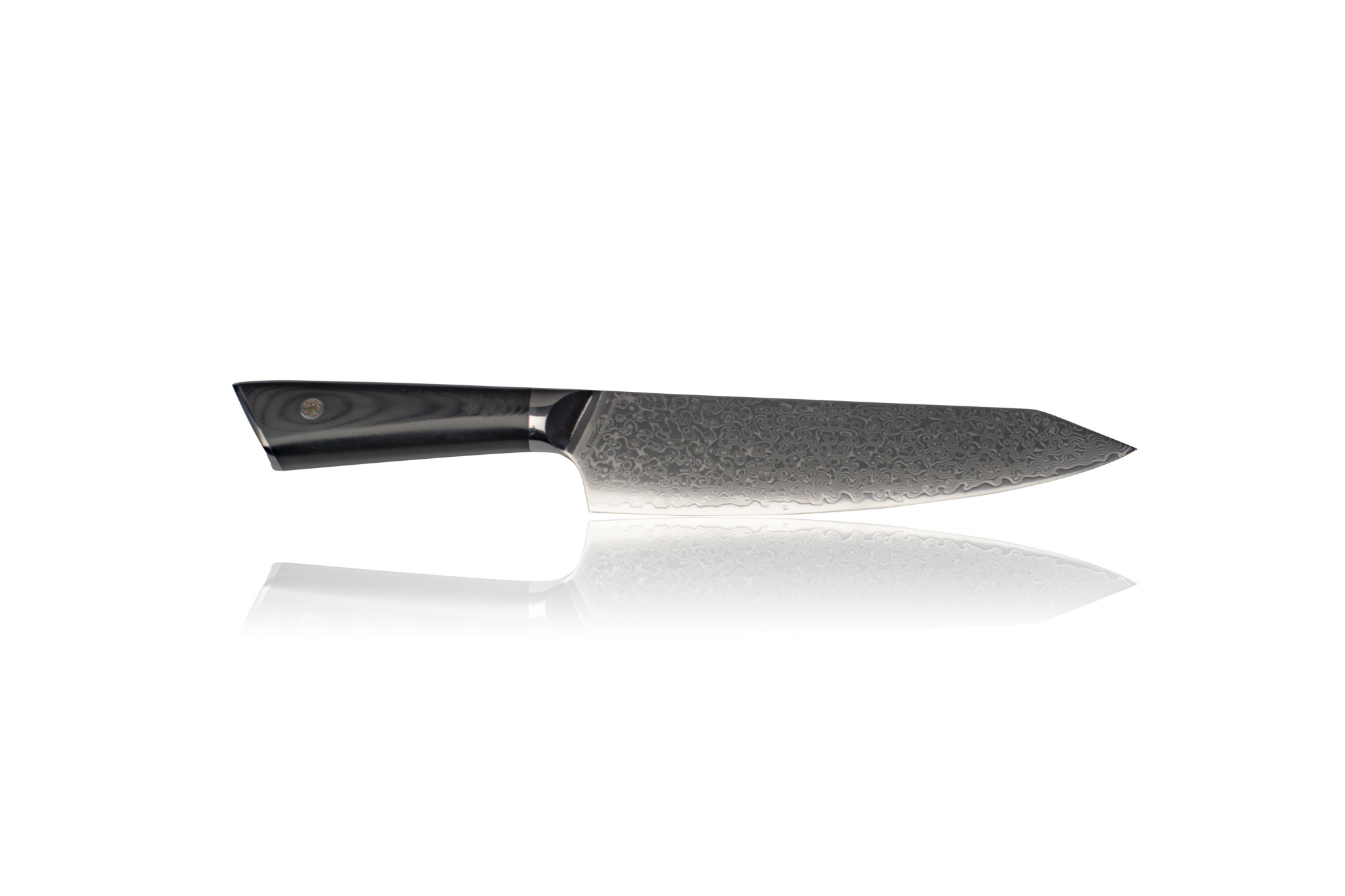 SHAN ZU Couteau de Damas de Chef en Acier Damas Japonais 67 Couche Acier  Couteaux de Cuisine PRO Series 618 - Cdiscount Maison