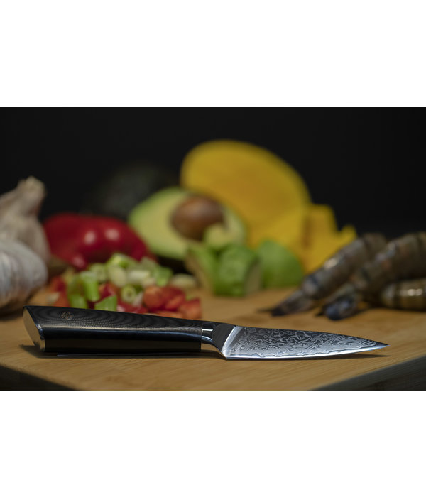 Senshi Senshi Damascus Steel Paring knife 9cm