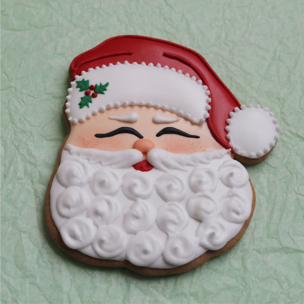 Emporte-pièce Père Noël - Carré - La Boîte à Cookies