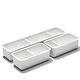 Rangement de tiroir mince ajustable 3 pièces d'OXO