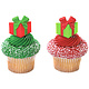 PICS - CADEAU DES FÊTES VERT ou ROUGE