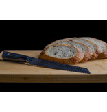 Senshi Couteau à pain 67 couches 20cm en acier damassé Senshi