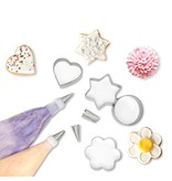 Danesco Danesco 12 pc Cookie Decorating Set