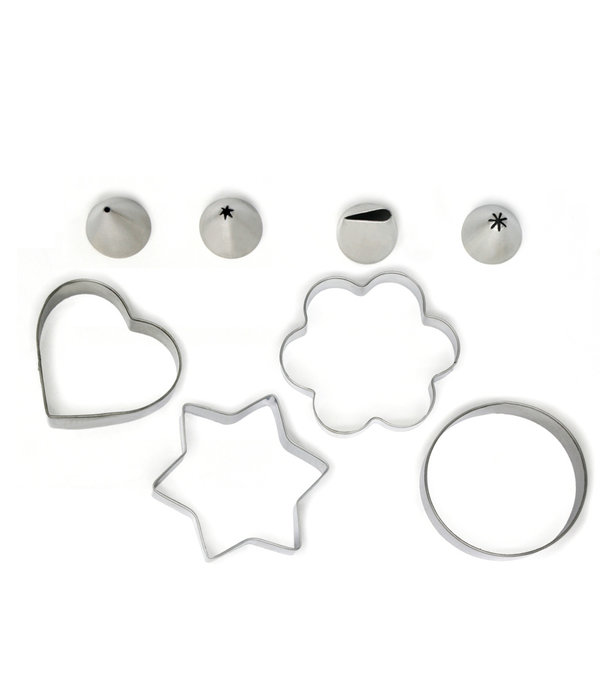 Danesco Danesco 12 pc Cookie Decorating Set