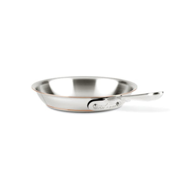 All-Clad 6412 SS Copper Core 5-Ply Bonded Dishwasher Safe Chefs Pan /  Cookware, 12-Inch, Silver