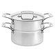 All-Clad d5® Stainless 3-Qt Steamer Set