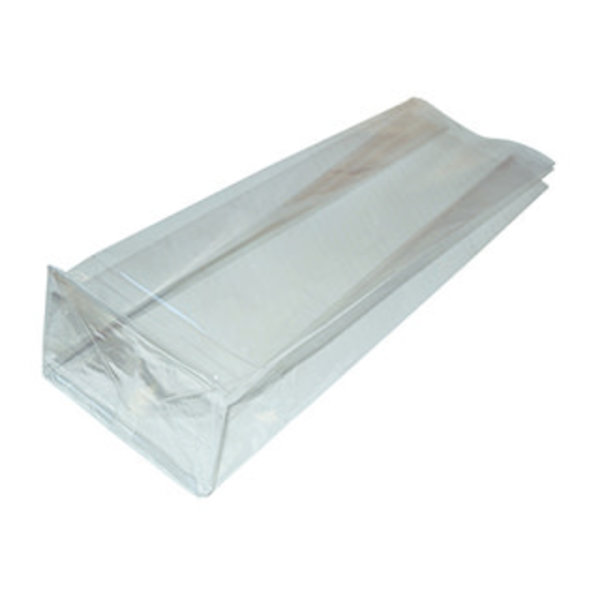 Clear Cello Bags with Gusset 4 x 2.5 x 9.5''