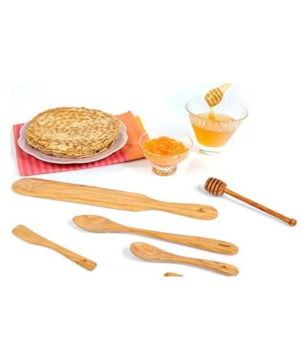 Berard Olivewood Pancake Spatula, 14"