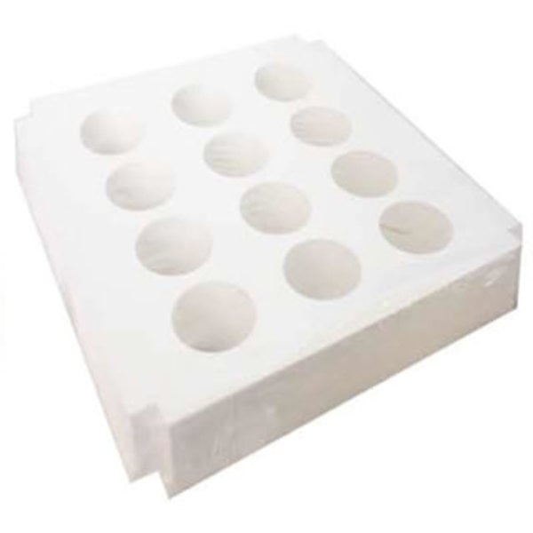 INSERT (CAVITÉ) BLANC POUR MUFFINS - 12 MUFFINS