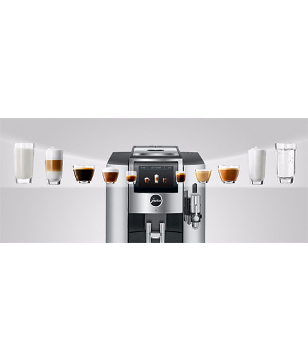 Jura S8 Chrome Automatic Espresso Machine Ares Kitchen and Baking
