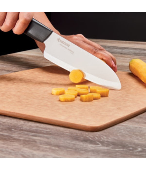 Kyocera COUTEAU SANTOKU EN CÉRAMIQUE 5,5 ", BLANC REVOLUTION  de Kyocera