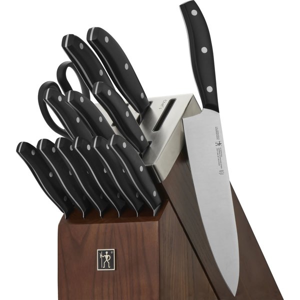 Farberware Knife Set, 15-Piece Stainless Steel Knife Block Set - Black –  Môdern Space Gallery