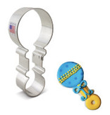 Ann Clark Ann Clark Cookie Cutter Rattle 4.5''