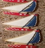 Ann Clark Ann Clark Cookie Cutter sail boat 4''