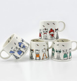 BIA Cordon Bleu BIA PAWS CAFÉ Cat Mugs