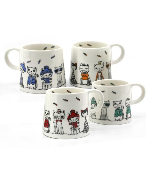 BIA Cordon Bleu BIA PAWS CAFÉ Cat Mugs