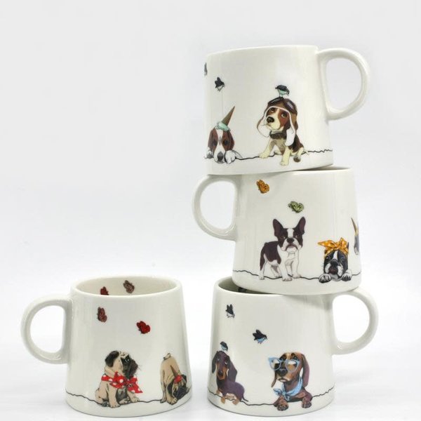 BIA PAWS CAFÉ Dog Mugs