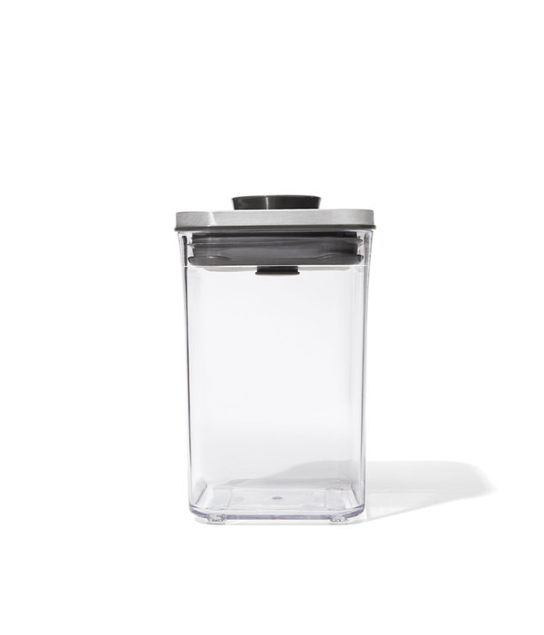 Oxo Oxo Steel POP 2.0 Small Square Short Container 1 L