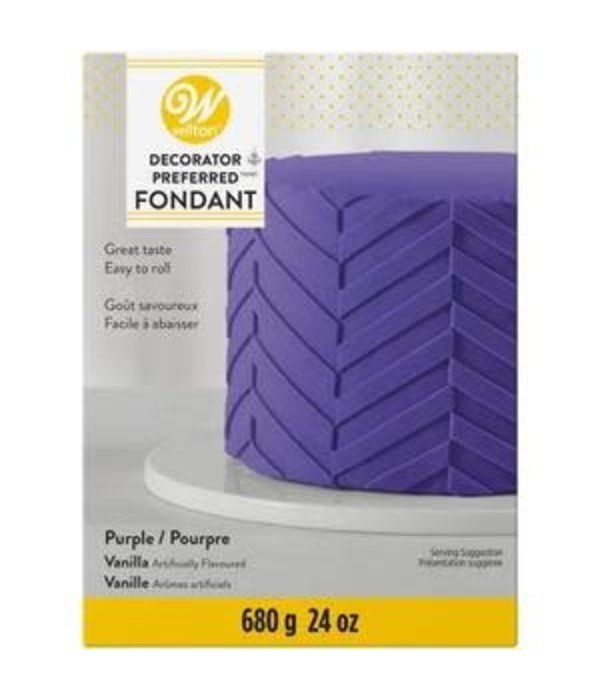 Wilton WILTON® DECORATOR PREFERRED™ FONDANT, PURPLE VANILLA