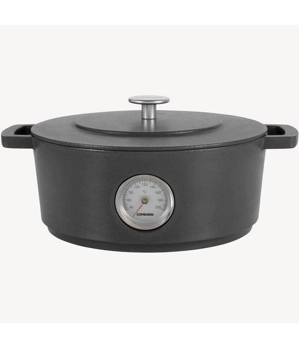Combekk ''Railway'' Cast Iron Dutch Oven with Thermometer