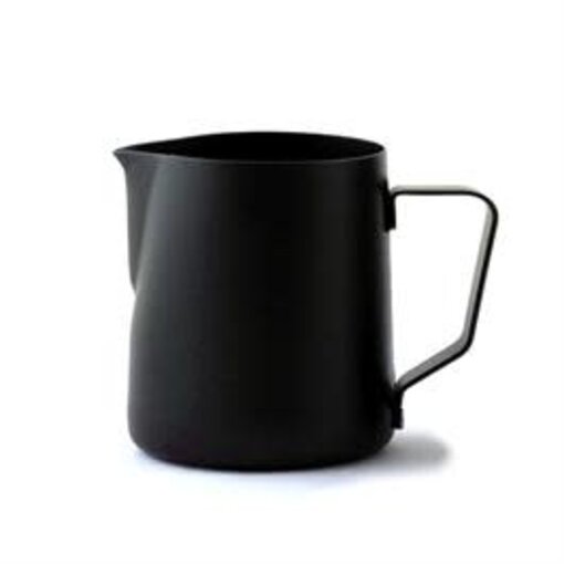 Pichet mousseur à lait noir 475mL "Café Culture" (B)