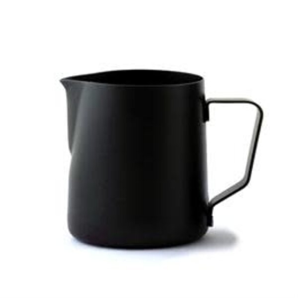 Pichet mousseur à lait noir 475mL "Café Culture" (B)