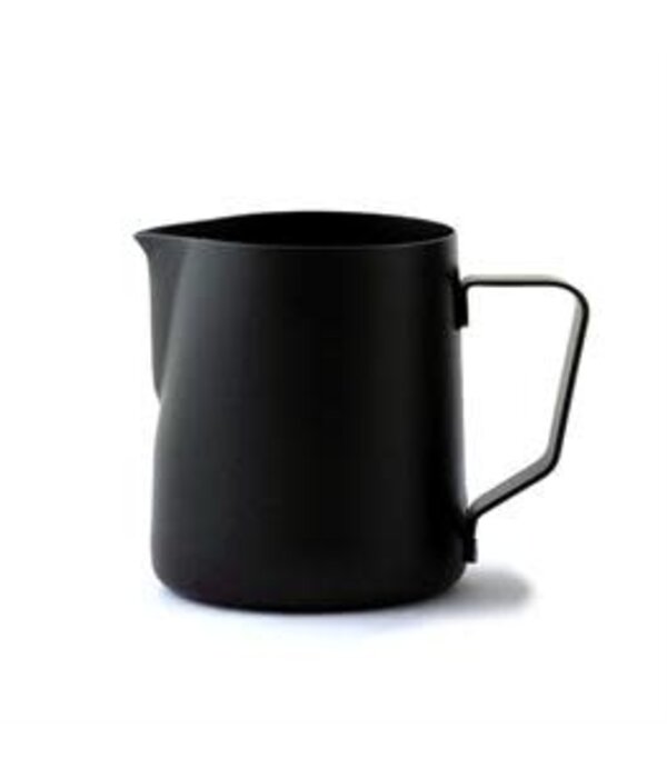 Pichet mousseur à lait noir 475mL "Café Culture" (B)