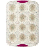Trudeau Moule à 12 gâteaux demi-sphères Structure silicone™ Confetti de Trudeau