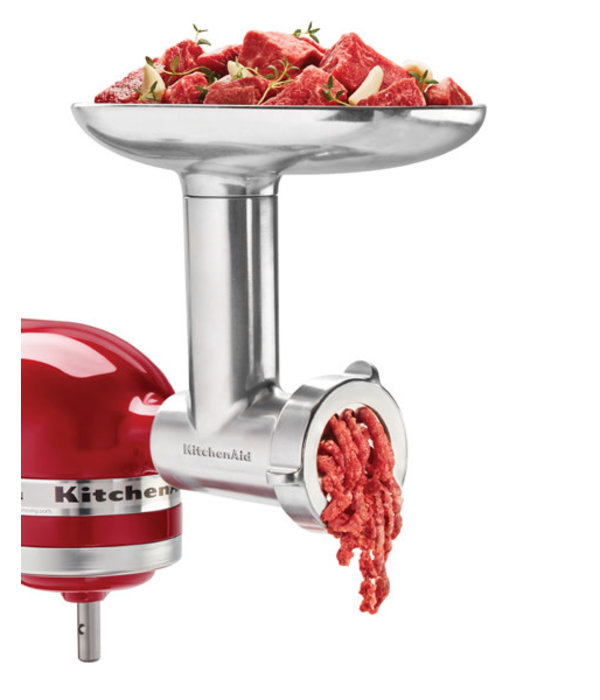 Presenting the New KitchenAid® Metal Food Grinder Attachment 