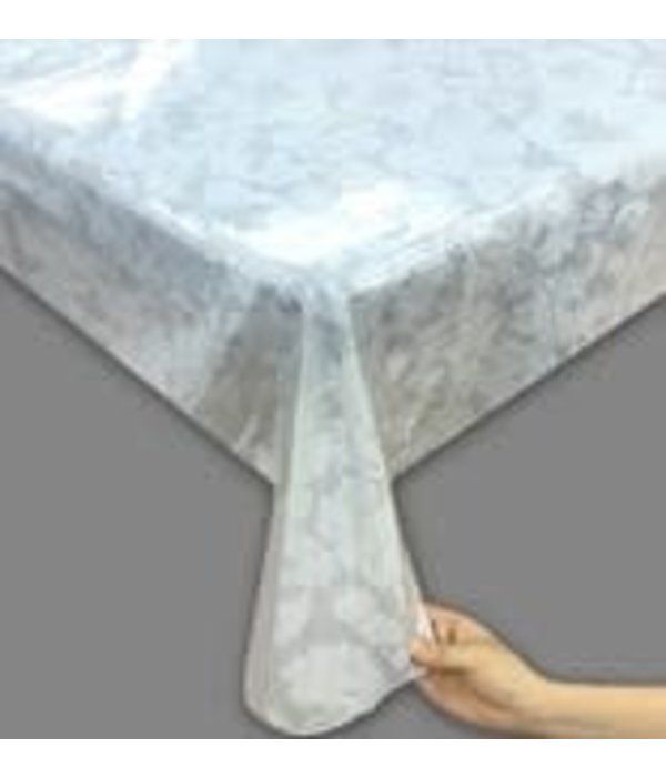 TexStyles Deco Super Clear Vinyl Tablecloth  60 x 84"