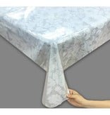 TexStyles Deco Vinyl Super Clear Tablecloth  60 x 102"